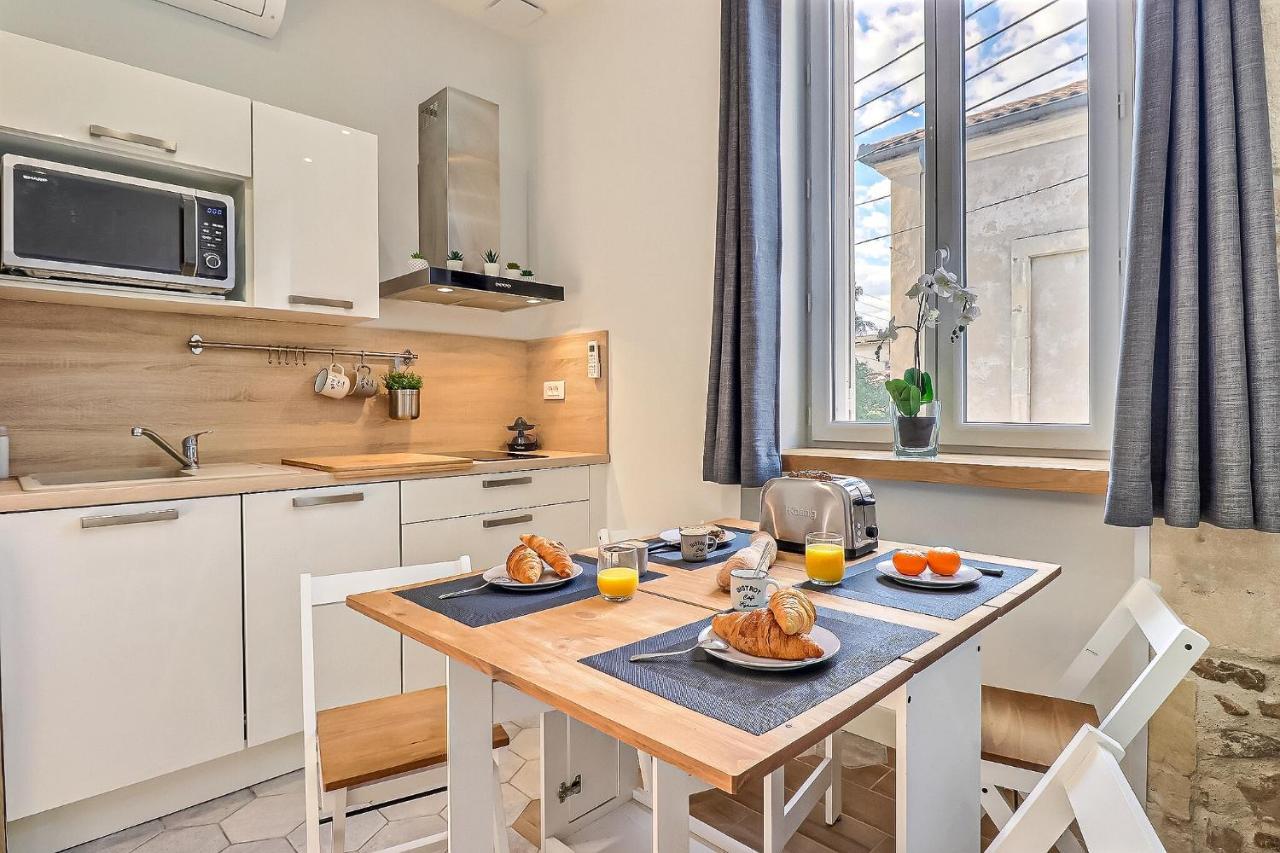Appart Cosy Terrasse Gare De Nimes Apartment Bagian luar foto
