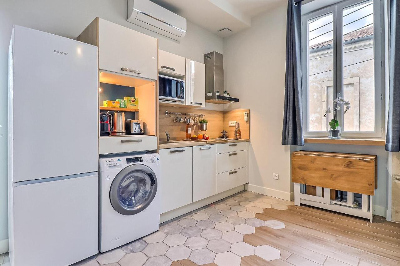 Appart Cosy Terrasse Gare De Nimes Apartment Bagian luar foto