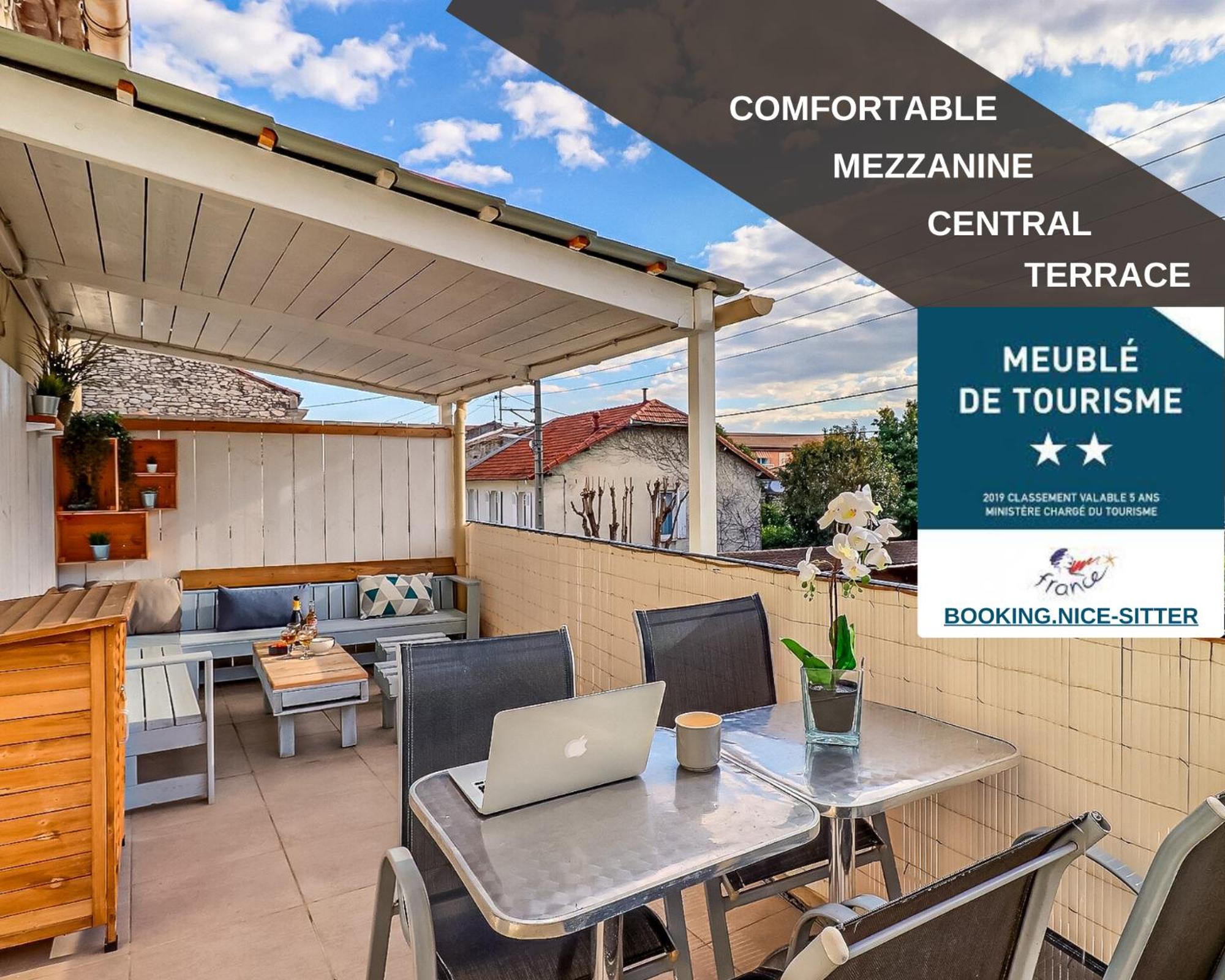 Appart Cosy Terrasse Gare De Nimes Apartment Bagian luar foto